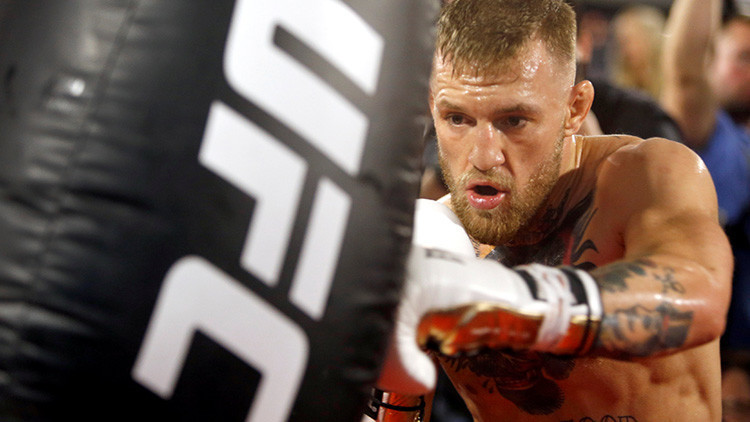 Fotos: Los métodos poco ortodoxos de entrenamiento que McGregor 'le propone' a Mayweather