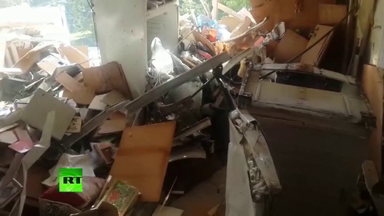 Video: Una explosión convierte en escombros un apartamento en el este de Rusia