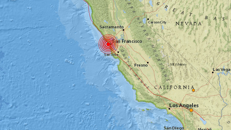 Un terremoto sacude San Francisco
