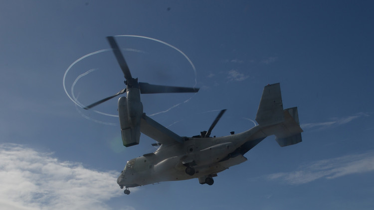 Listo para prueba de vuelo el primer convertiplano diseñado para la Fuerza Aérea de Japón (FOTO)