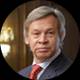 Alexéi Pushkov, miembro del Consejo de Federación del Parlamento de Rusia