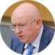 Vasili Nebenzia, representante permanente de Rusia ante la ONU