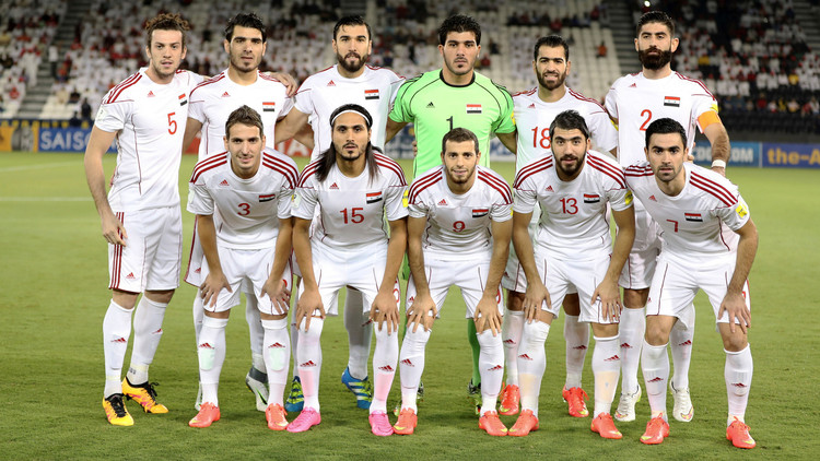 Siria está a punto de clasificarse para el Mundial de Rusia 2018