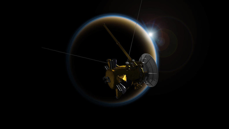 "Gran final": 'Se despide' la sonda Cassini, que reveló enigmas de Saturno