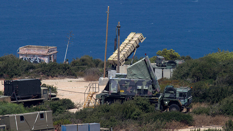 VIDEO: Israel lanza un misil Patriot contra un dron procedente del territorio sirio