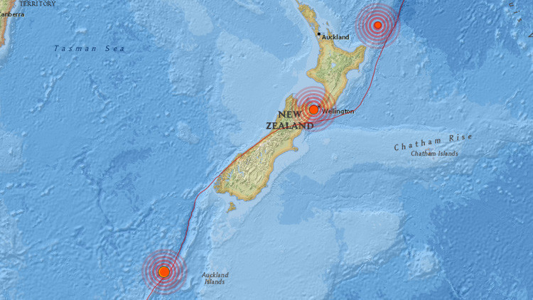 Nueva Zelanda Tiembla Por Un Sismo De Magnitud 6 1 Tras El Devastador Temblor De Mexico Rt