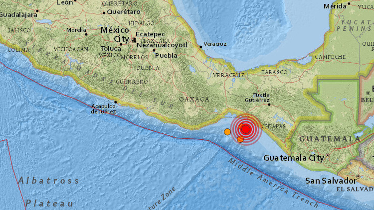 Se Registra Un Terremoto En México De Magnitud 58 Rt 6633