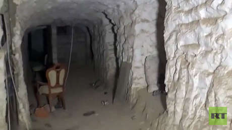 Video: Así vivían los yihadistas dentro de una colina fortificada cerca de Deir ez Zor