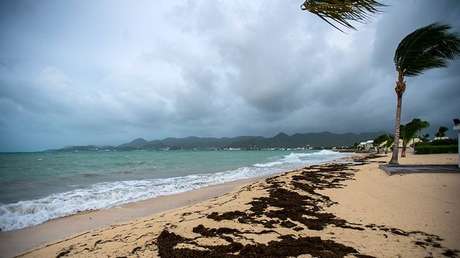 El huracán Irma