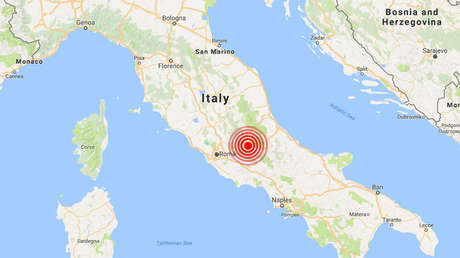 Se registra en Italia un terremoto de 3,9