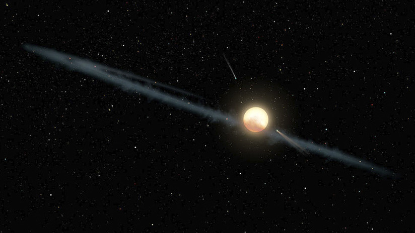 A "mega estrutura" alienígena em torno de uma estrela enigmática poderia ser poeira