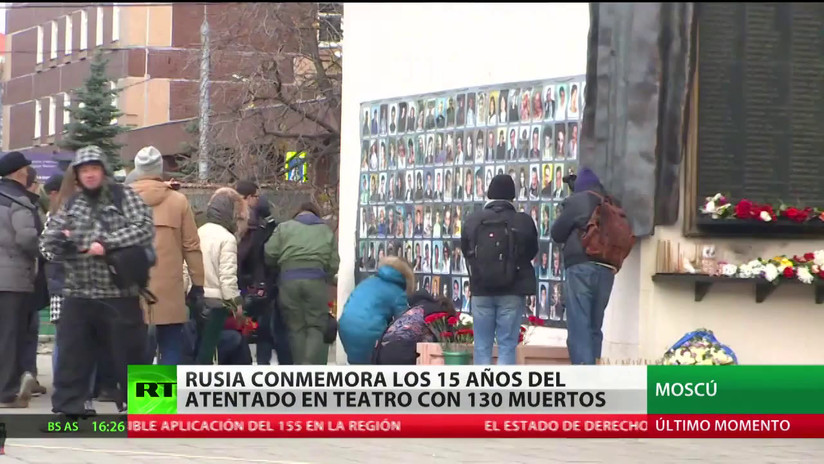 Rusia Conmemora Los 15 Años Del Atentado En Moscú Que Dejó 130 Muertos - RT