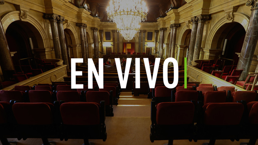 EN VIVO: El Parlamento catalán se reúne para votar la Constitución de una república independiente