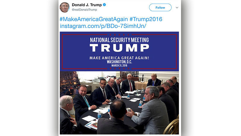 Confunden a un exasesor de Trump con un tocayo en Twitter y le estropean las vacaciones