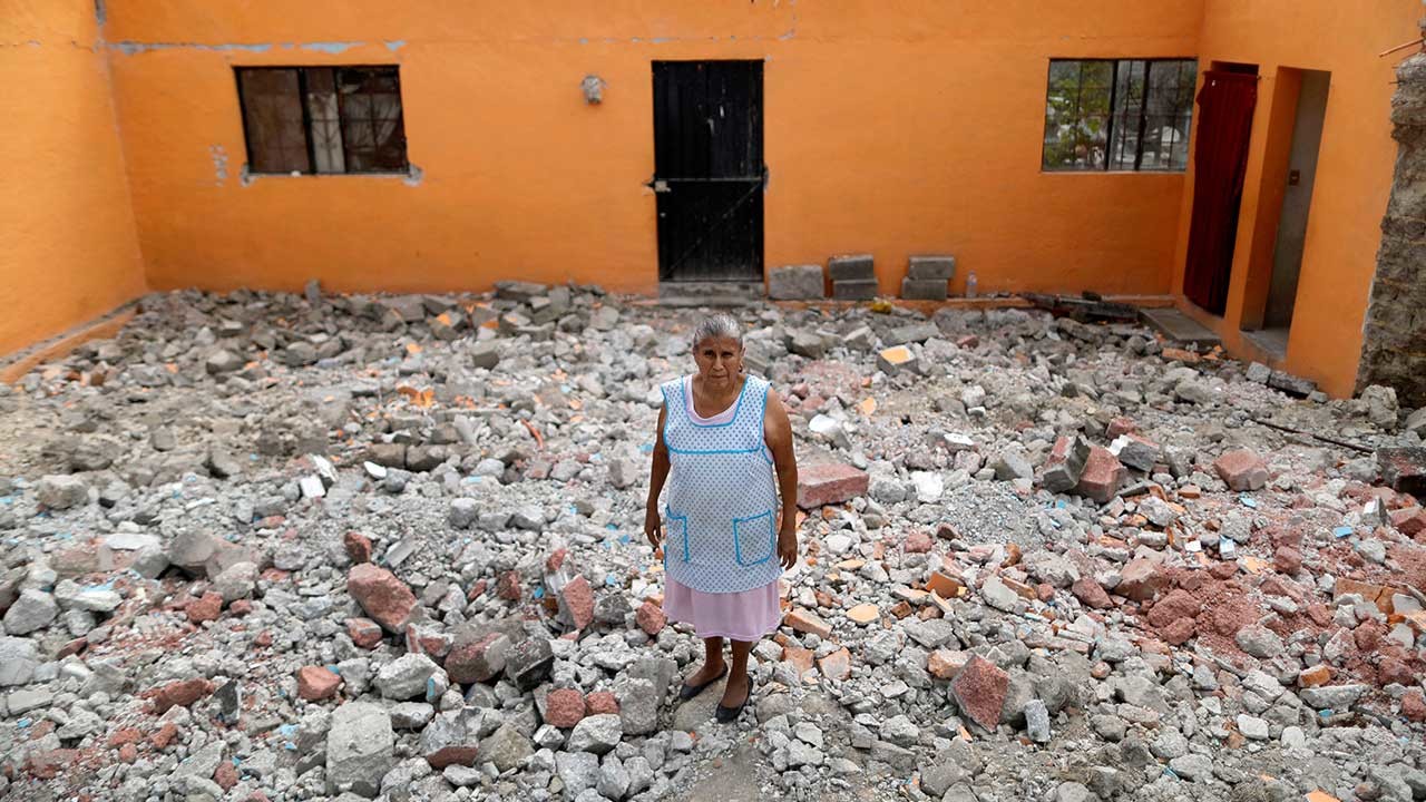 "Lo perdí todo": 19 imágenes de víctimas del terremoto en México ante