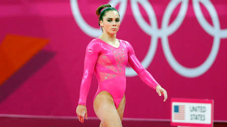 La gimnasta estadounidense McKayla Maroney, 26 de julio de 2012.