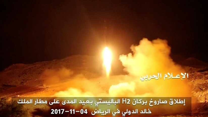 Arabia Saudita destruye misil balístico Arabia Saudita destruye misil balístico