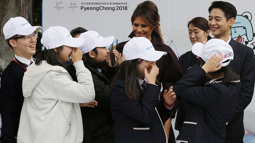 VIDEO: El momento en que la estrella K-pop roba la atención a Melania Trump en Seúl se hace viral