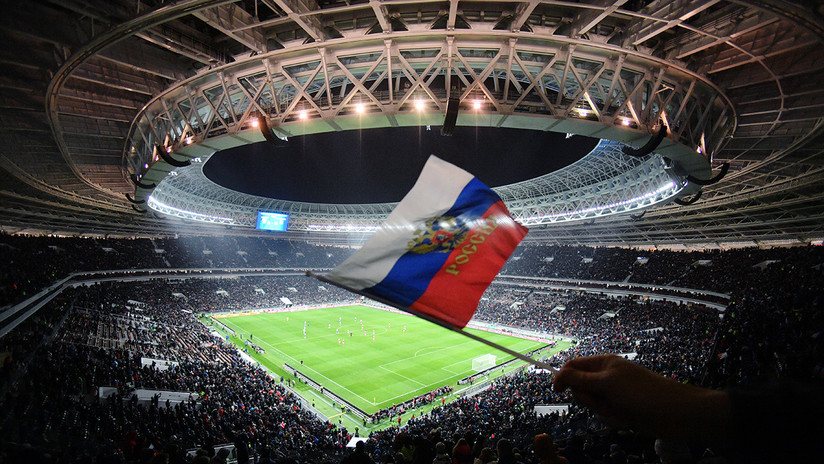 Duelo entre Rusia y Argentina en el mítico Luzhnikí rompe récord de asistencia (FOTOS)