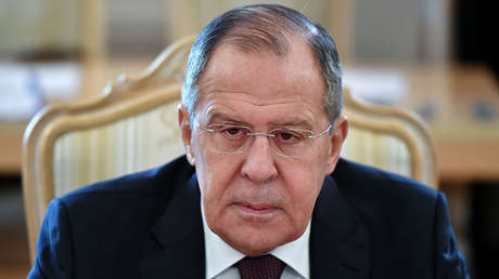 El canciller ruso, Sergéi Lavrov, durante una reunión en Moscú, el 3 de noviembre de 2017.