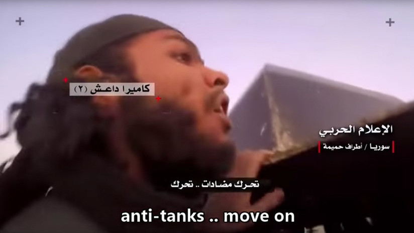 FUERTES IMÁGENES: Los últimos momentos de un grupo de yihadistas aniquilados en Siria