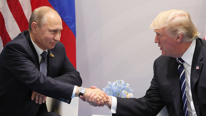 Putin agradece a Trump los datos de la CIA que permitieron frustrar un atentado en Rusia