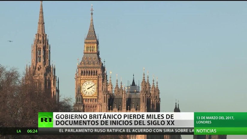 El Gobierno británico pierde miles de documentos de 