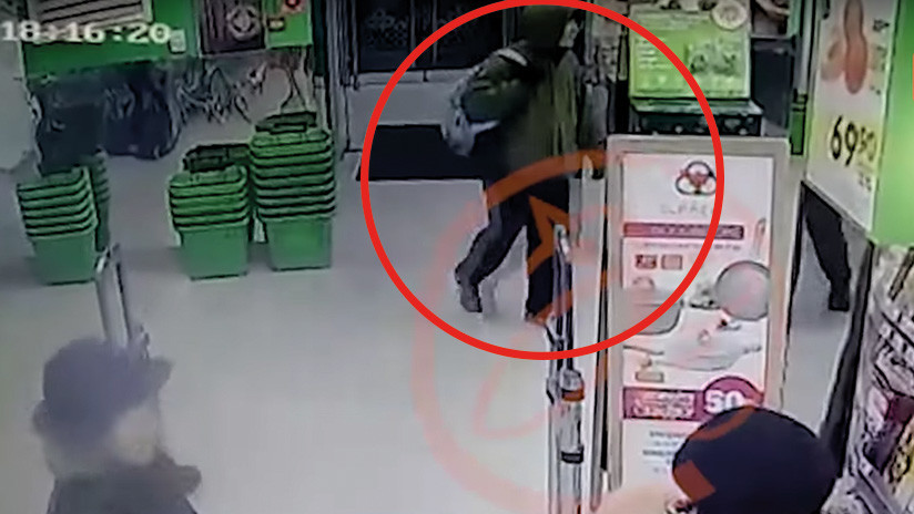 El presunto atacante terrorista de San Petersburgo, captado por cámaras de vigilancia (VIDEO)
