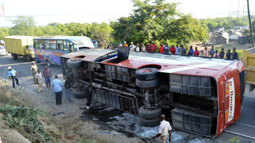 Mueren 36 personas por un choque en Kenia Mueren 36 personas por un choque en Kenia