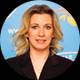 María Zajárova, representante oficial del Ministerio de Relaciones Exteriores de Rusia