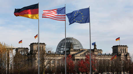 El edificio del Reichstag (alberga al Parlamento alemán) en Berlín.