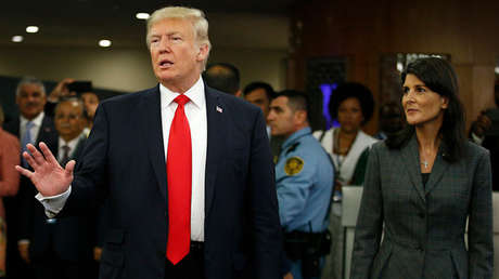 Trump, "enfurecido" por las declaraciones de su embajadora ante la ONU sobre el abuso a las mujeres