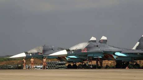 Los aviones rusos en Siria