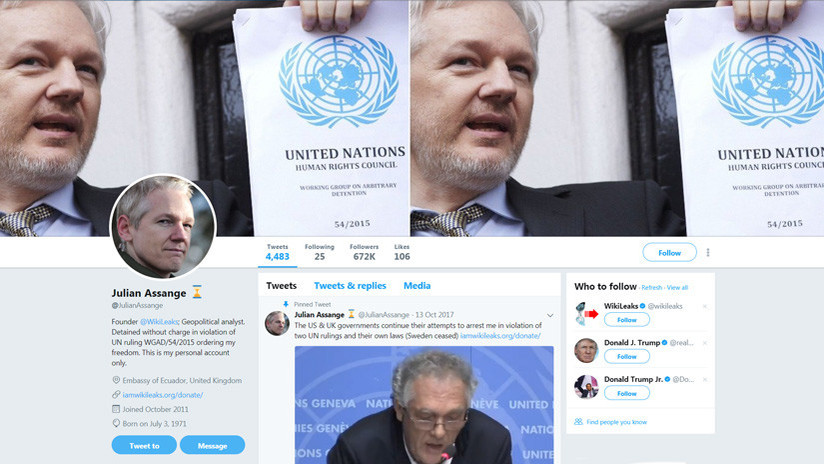 VIDEO: Cámara oculta graba a empleados de Twitter revelando por qué bloquean los mensajes de Assange