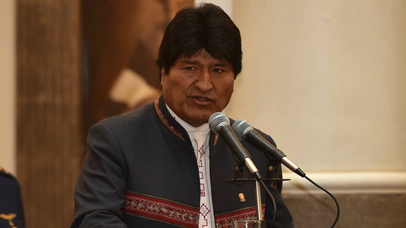 Evo Morales advierte a Trump que "se tragará" sus palabras "contaminadas de racismo y fascismo"