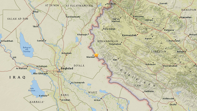 Se registra un sismo de 4,9 en Irán