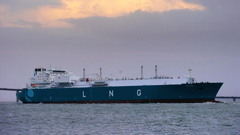 Un segundo buque con gas ruso pondrá rumbo a EE.UU.