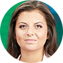 Margarita Simonián, directora del grupo RT