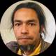 René Amador, activista hondureño exiliado.