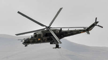 Un helicóptero militar ruso se estrelló en Siria el 31 de diciembre