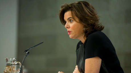 Soraya Sáenz de Santamaria, vicepresidenta de España.