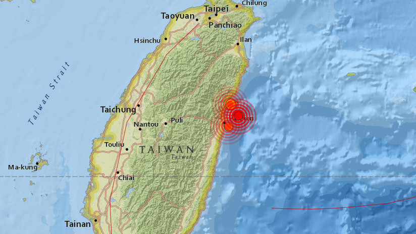 Taiwán, sacudido por dos nuevos terremotos de magnitud 5,1 y 5,2