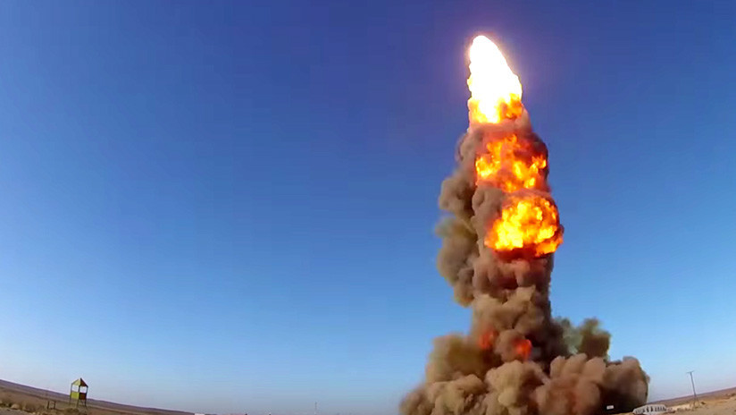VIDEO: El Ejército ruso ensaya con éxito su nuevo sistema antimisiles contra los intercontinentales