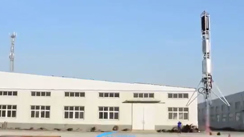 VIDEO: El SpaceX chino culmina con éxito la primera prueba de un cohete reutilizable
