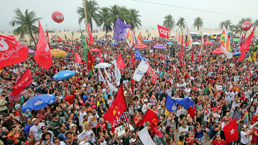 #QuieroJubilarme: Huelga general en Brasil contra la reforma del sistema de pensiones
