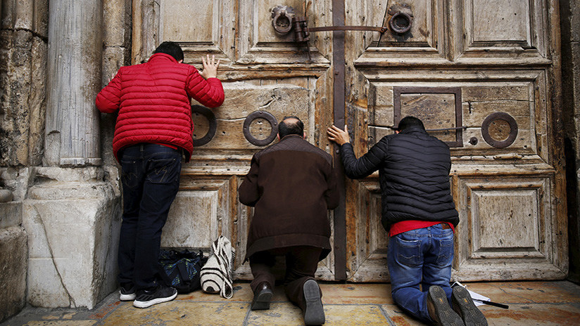 Jerusalén: La iglesia del Santo Sepulcro cierra sus puertas para no pagar impuestos