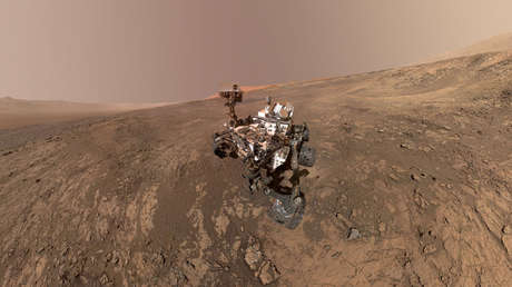 Un autorretrato del vehículo Curiosity en Vera Rubin Ridge, en Marte, en una imagen tomada el 23 de enero de 2018 y divulgada el 31 de enero.