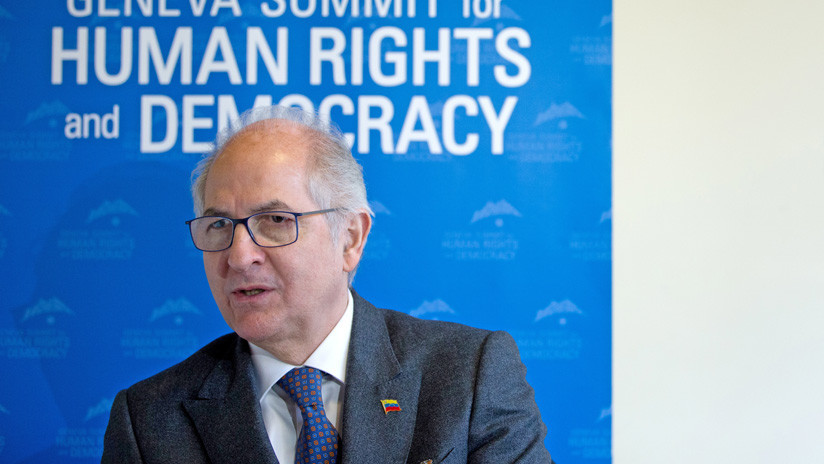 Exalcalde prófugo Antonio Ledezma pide "intervención humanitaria urgente" para Venezuela