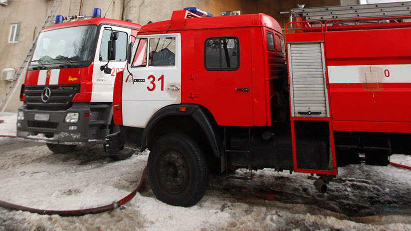 Cuatro muertos tras un incendio en un centro comercial de la ciudad rusa de Kémerovo