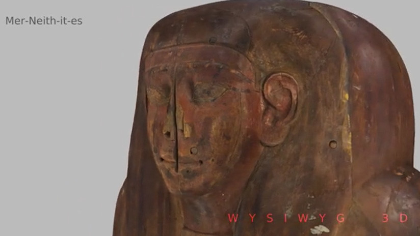 Descubren los restos de una momia de 2.500 años en un ataúd que se creía vacío (VIDEO)